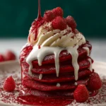 Red Velvet Pancakes First Image