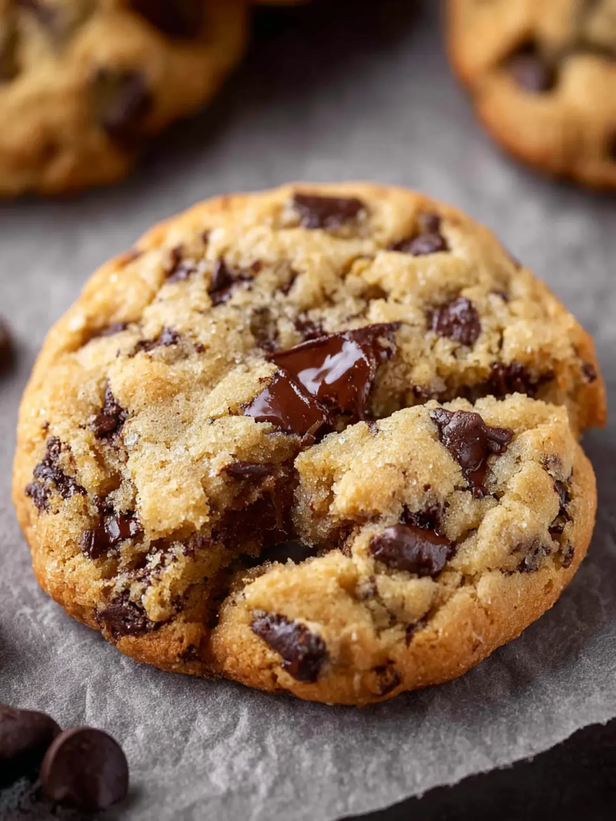 Cream Cheese Chocolate Chip Cookies (Soft, Chewy & Bakery-Style) First Image