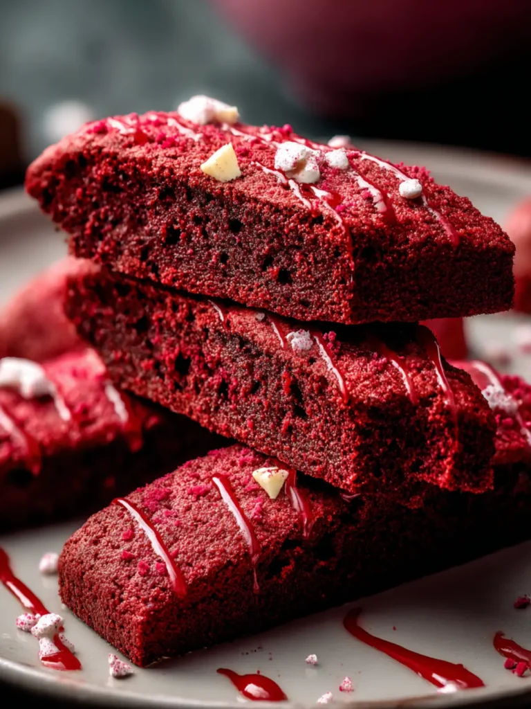 Irresistible Red Velvet Biscotti Recipe for Cozy Moments First Image