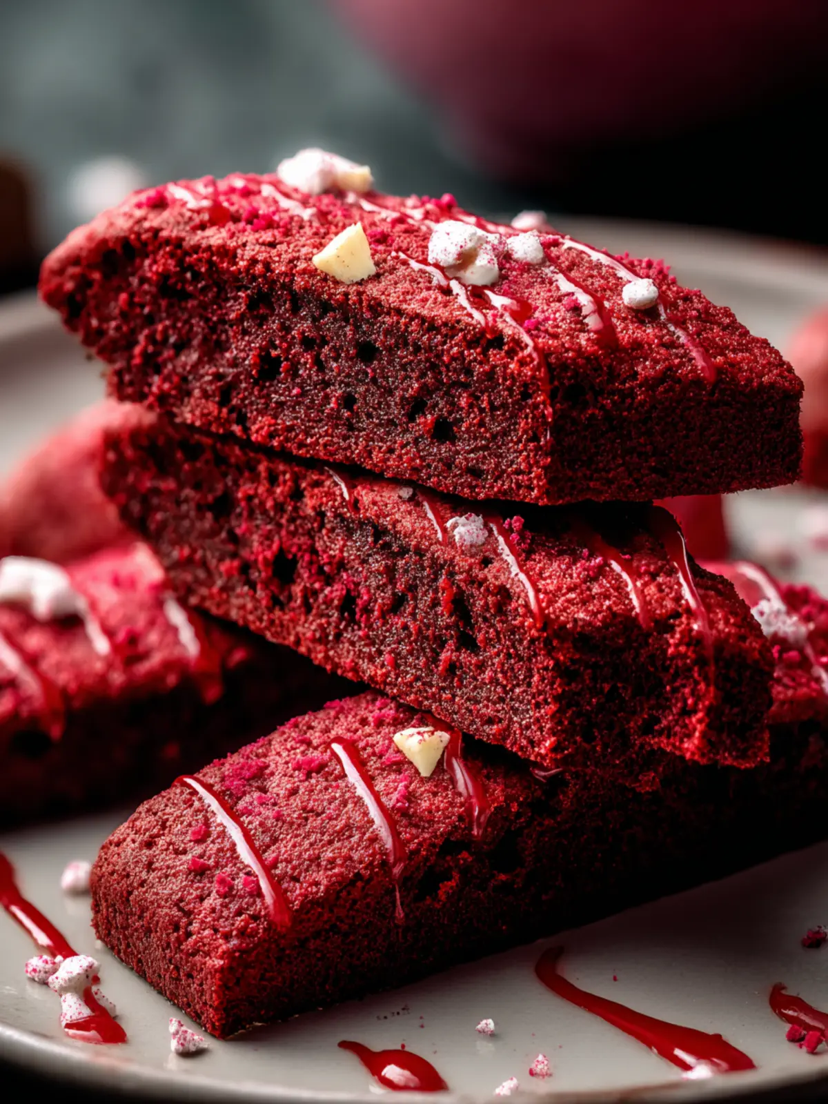 Irresistible Red Velvet Biscotti Recipe for Cozy Moments First Image