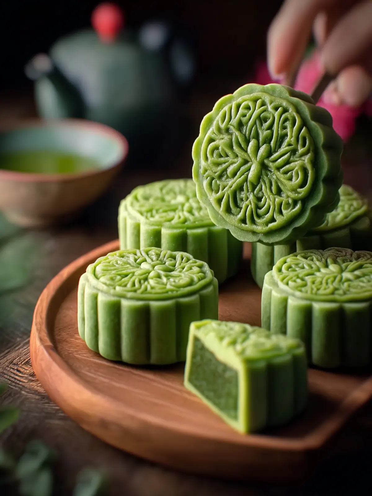 Delight in Homemade Pandan Mooncakes Packed with Flavor First Image