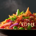 Crispy Rice Salad with Peanut Sesame Dressing Delight First Image