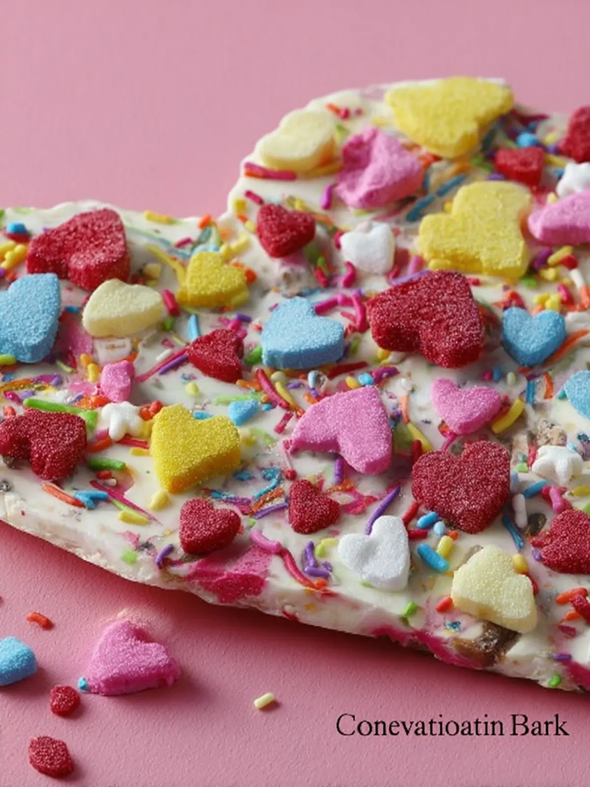 Conversation Heart Bark First Image