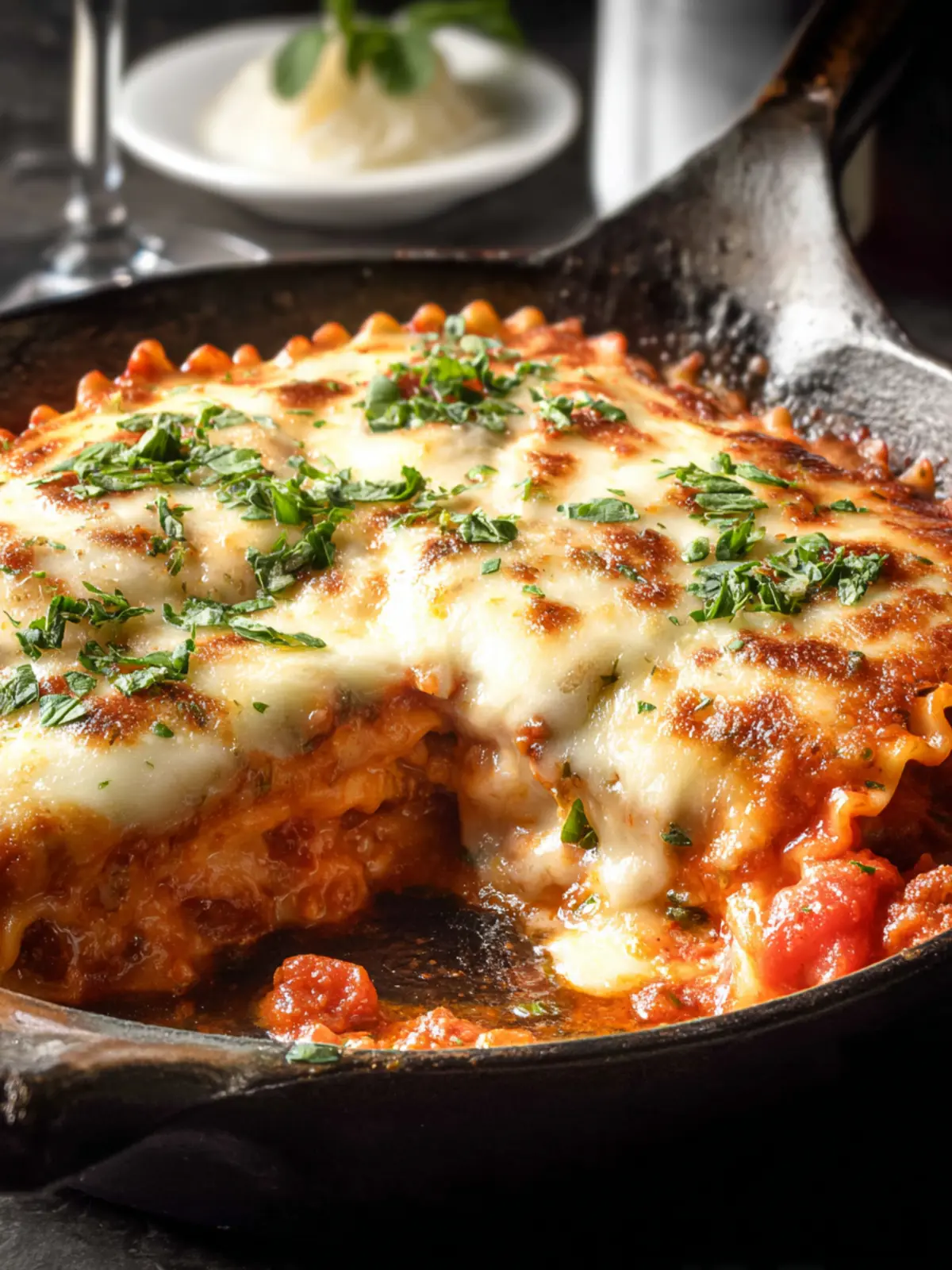 Irresistible Skillet Lasagna: Comfort Food Delight First Image
