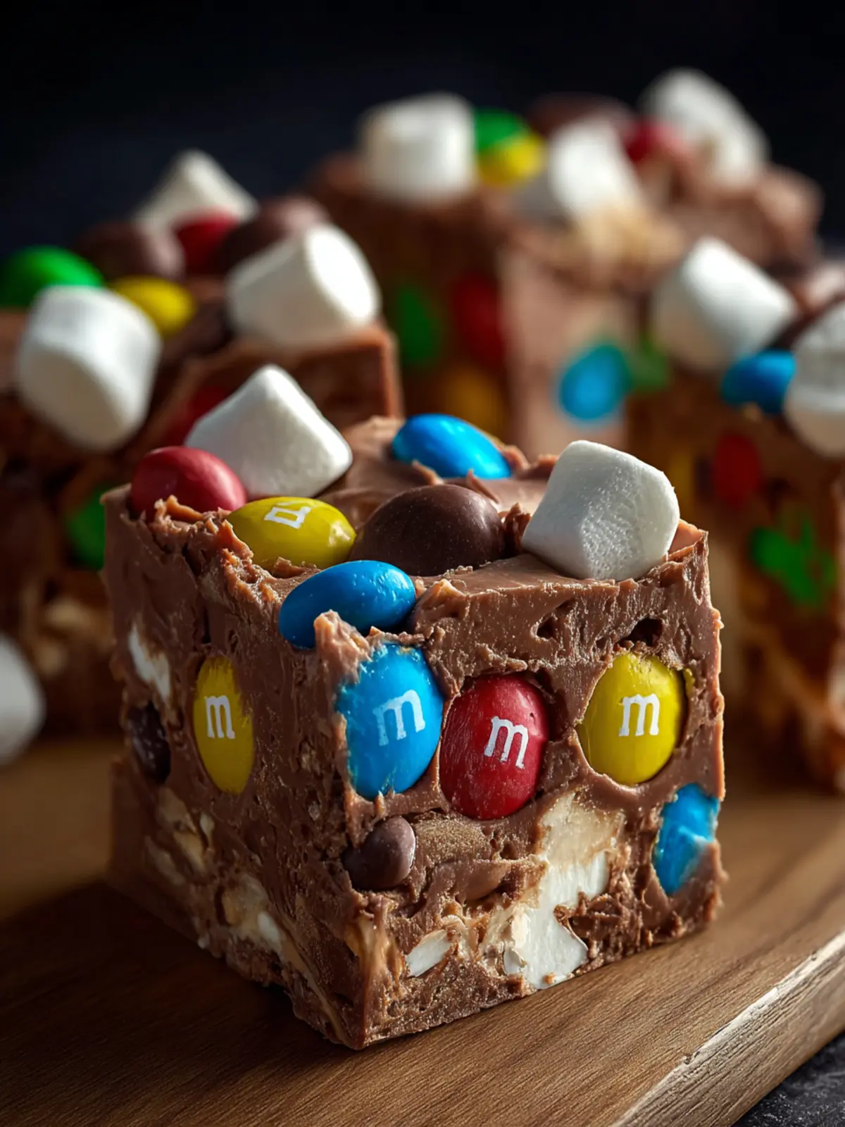 Chocolate Marshmallow M&M Fudge First Image