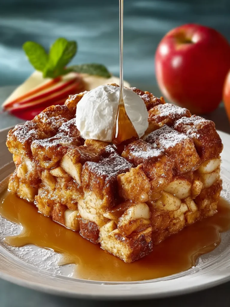 Apple Cinnamon French Toast Bake First Image
