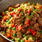 Beef and Rice Recipe First Image