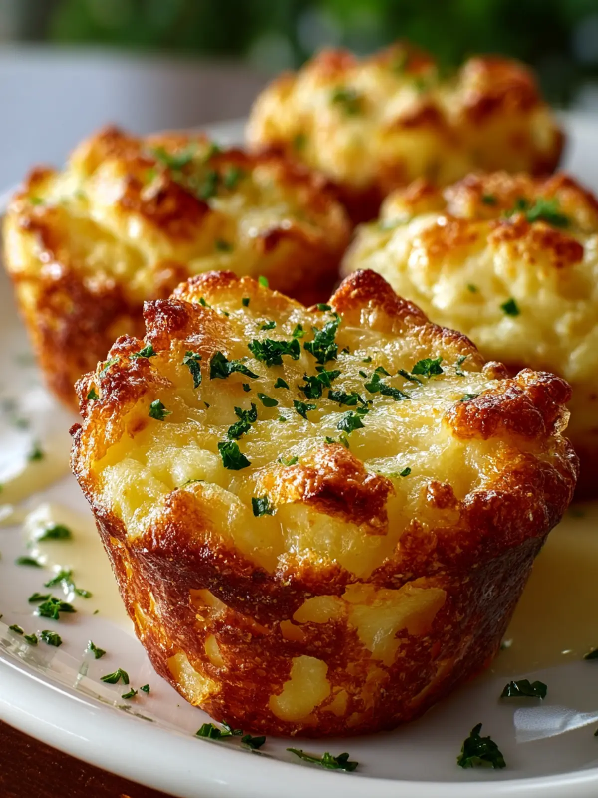 Cheesy Mashed Potato Puffs First Image