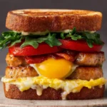 Chicken Sausage Breakfast Sandwich First Image