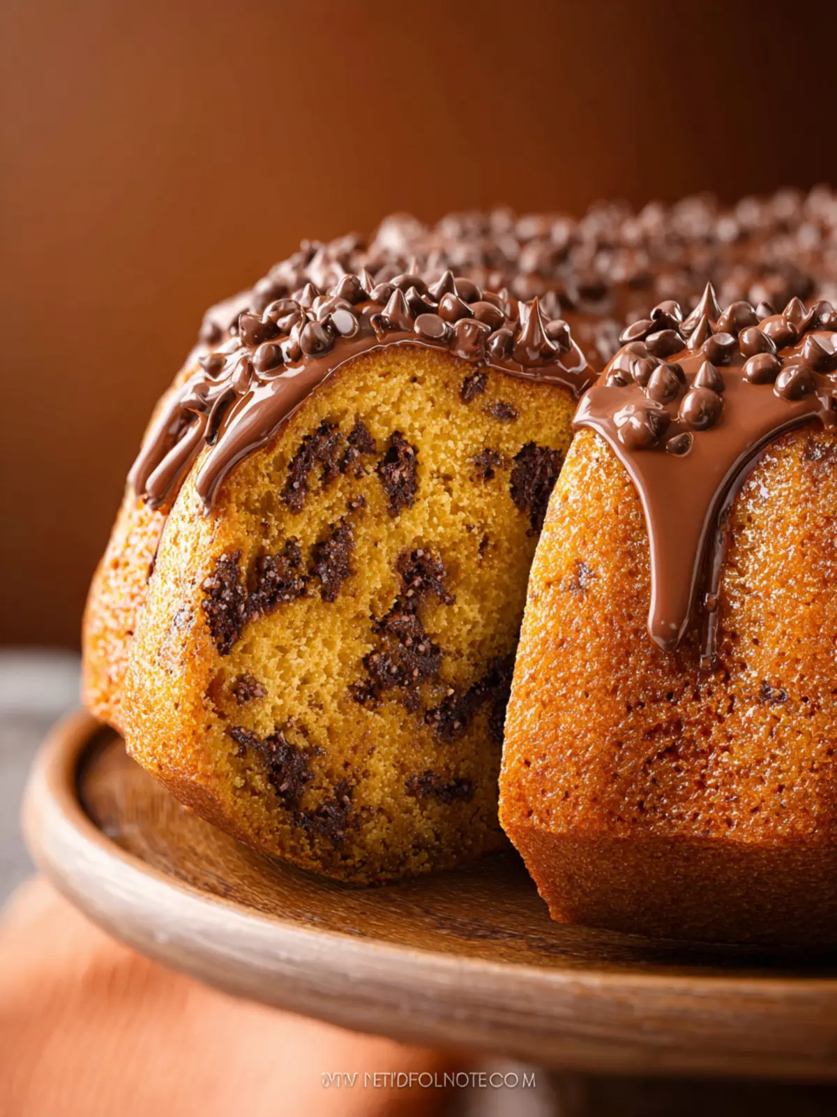Chocolate Chip Bundt Cake First Image