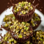 Chocolate Pistachio Crunch Cups First Image