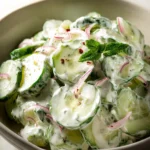 Creamy Cucumber Salad First Image