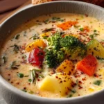 Creamy Vegetable Soup First Image