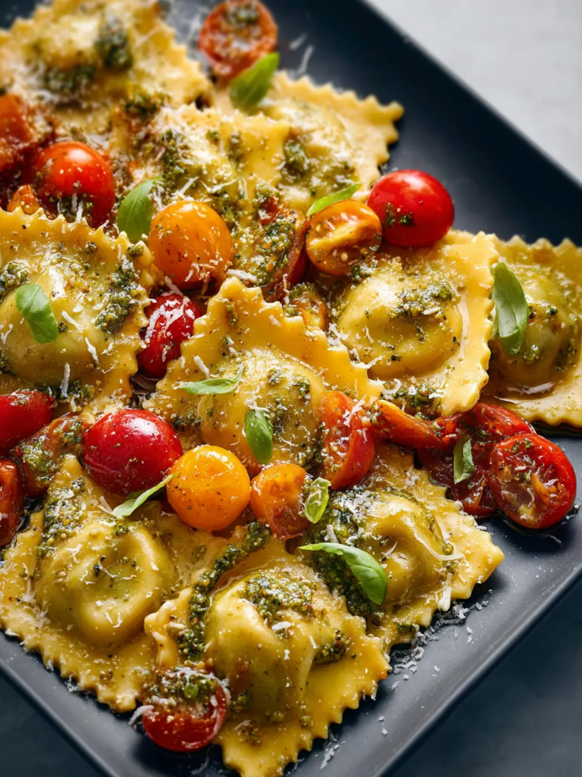 Pesto Ravioli First Image