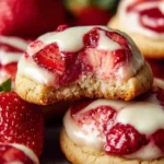 Strawberry Cheesecake Cookies: Gooey and Irresistible Treats First Image