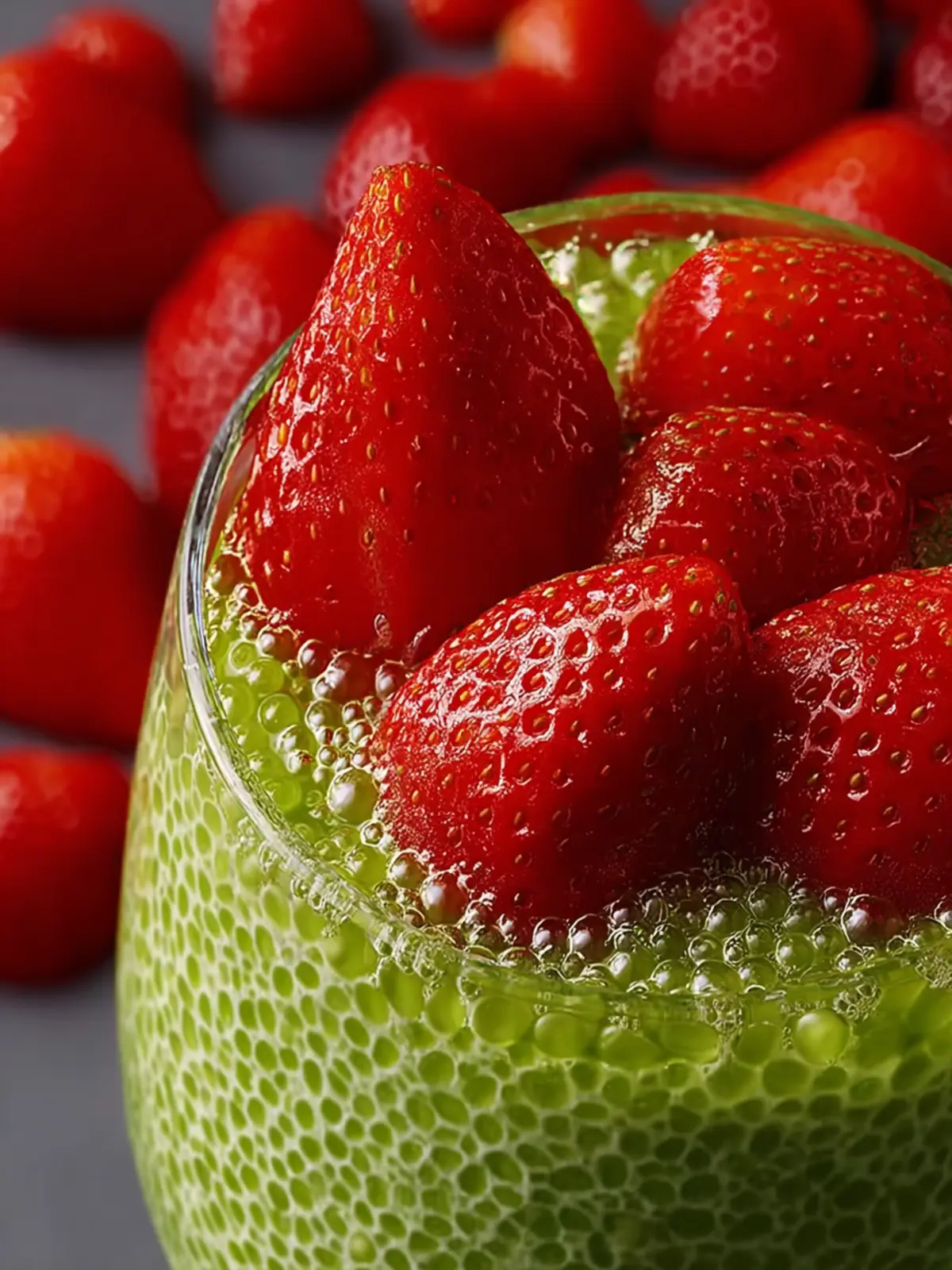 Strawberry Matcha Sago First Image