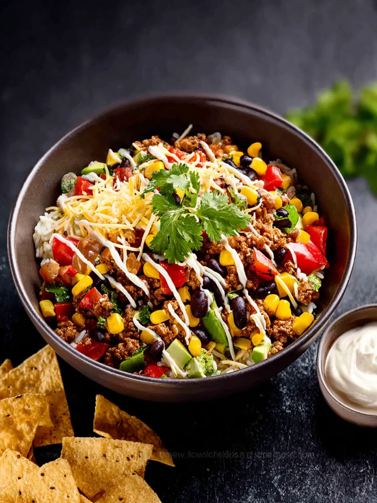 Taco Bowl Recipe First Image