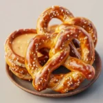 Warm Pretzels and Cheese Dip First Image