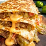 Cheeseburger Quesadillas First Image