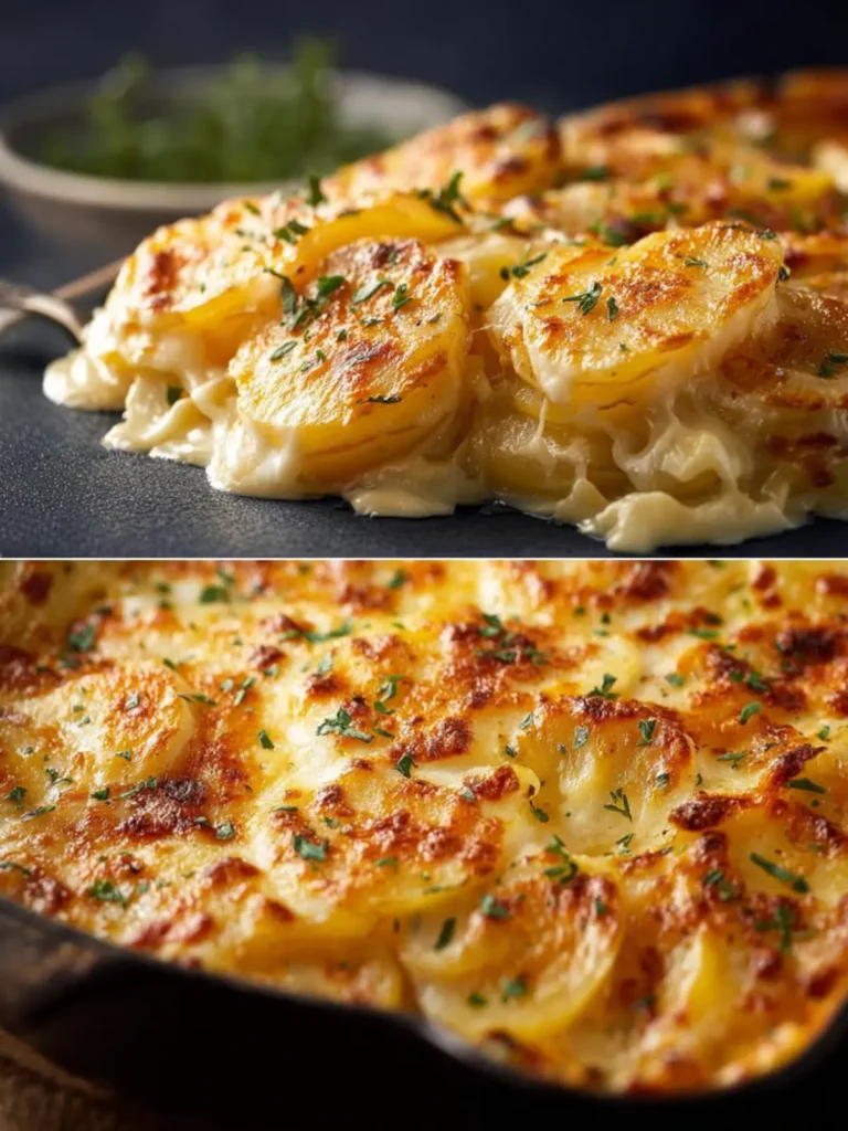 Cheesy Scalloped Potatoes First Image