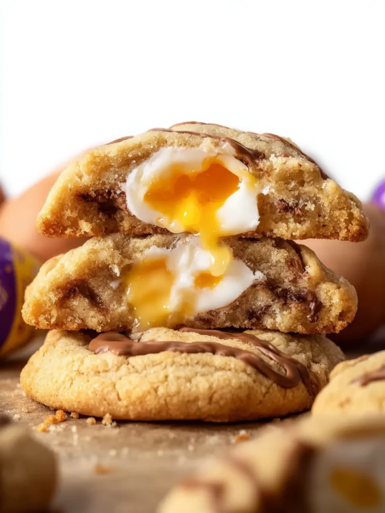 Cream Egg Cookies First Image
