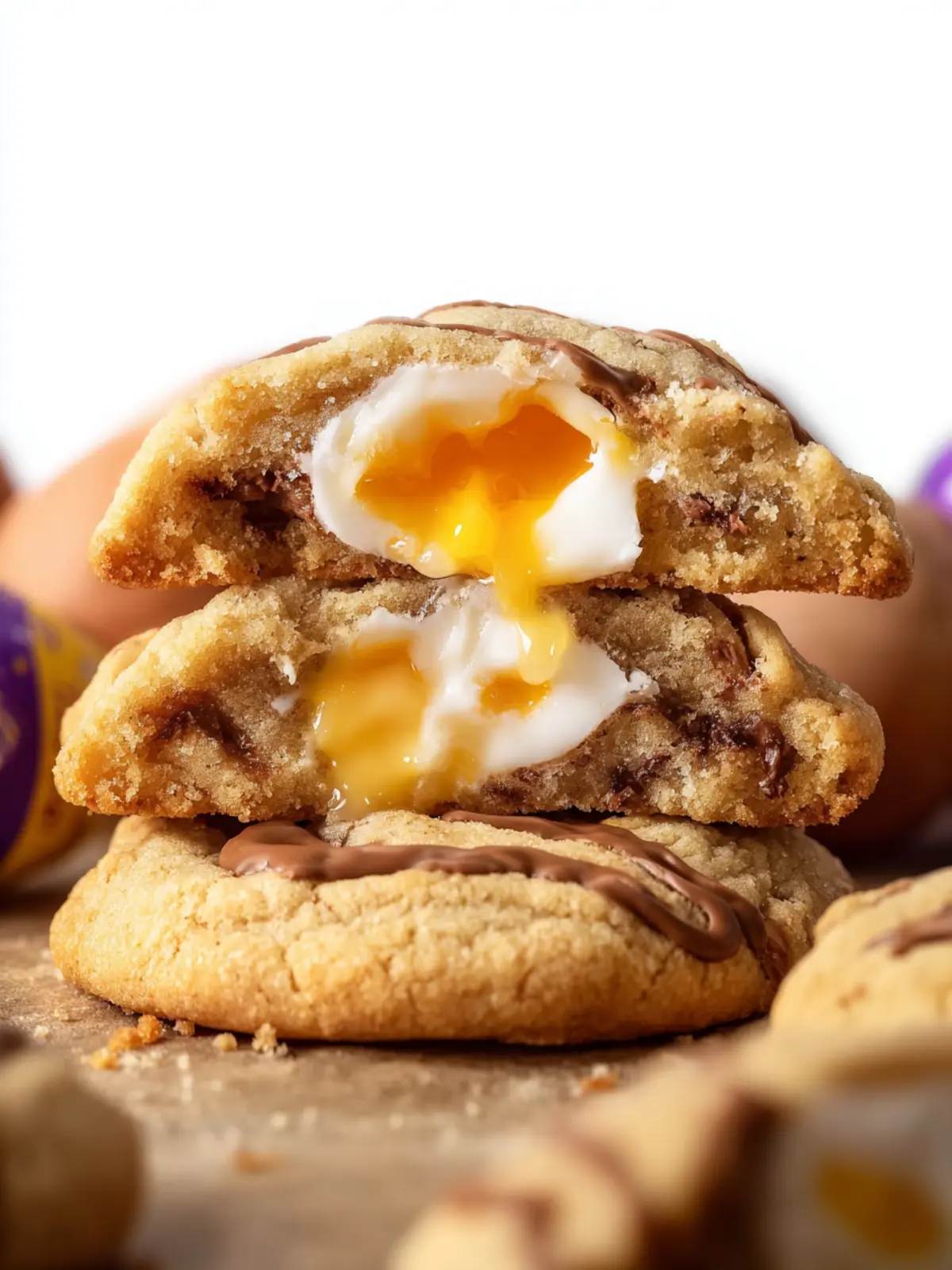 Cream Egg Cookies First Image
