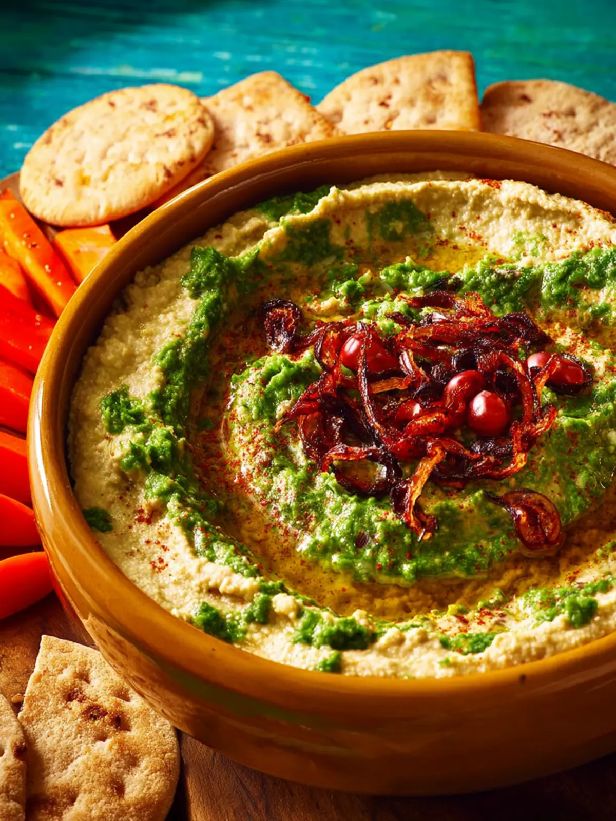 Egyptian Fava Bean Dip (Bissara) First Image