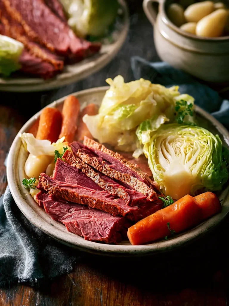 Instant Pot Corned Beef and Cabbage First Image