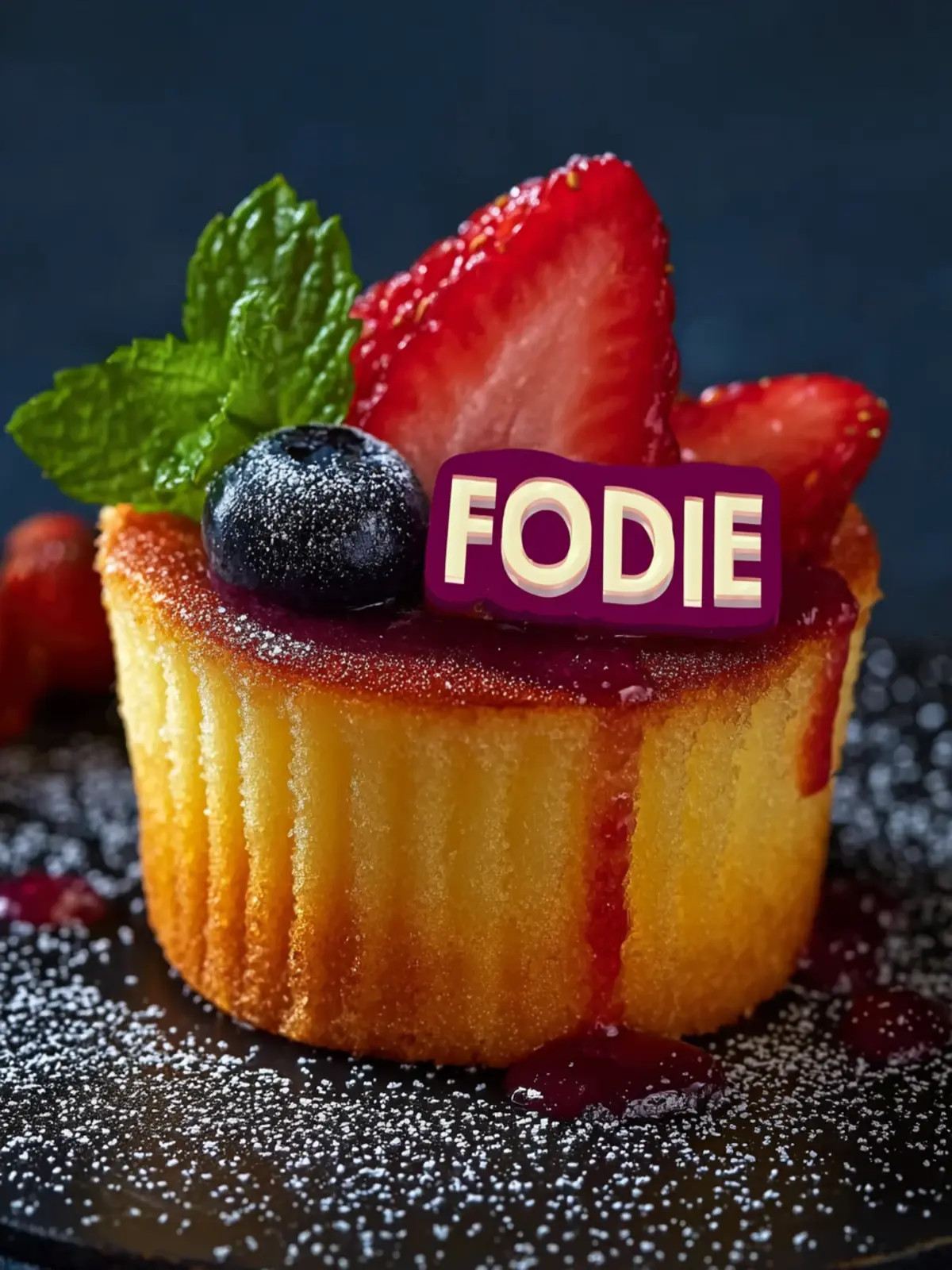 Japanese Cotton Cheesecake Cupcakes First Image