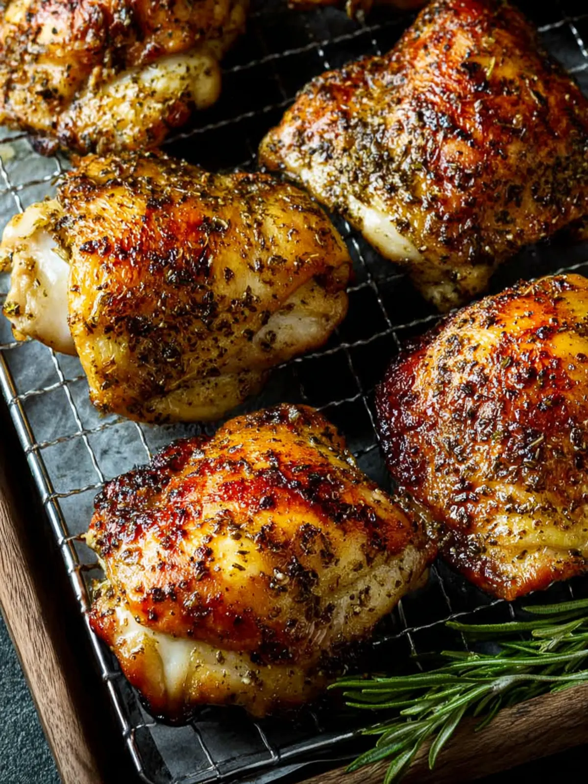 Marinated Chicken Thighs (Air Fryer or Oven) First Image