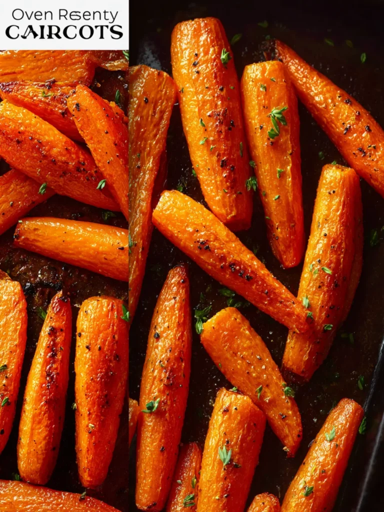 Oven Roasted Carrots First Image