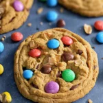 Peanut Butter Peanut M&M Cookies First Image