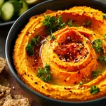 Roasted Carrot Hummus First Image