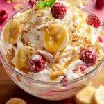 Banana Split Fluff Salad First Image