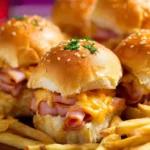 Ham Cheese and Fries Sliders First Image