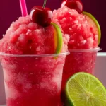 juneteenth cherry limeade slushie First Image